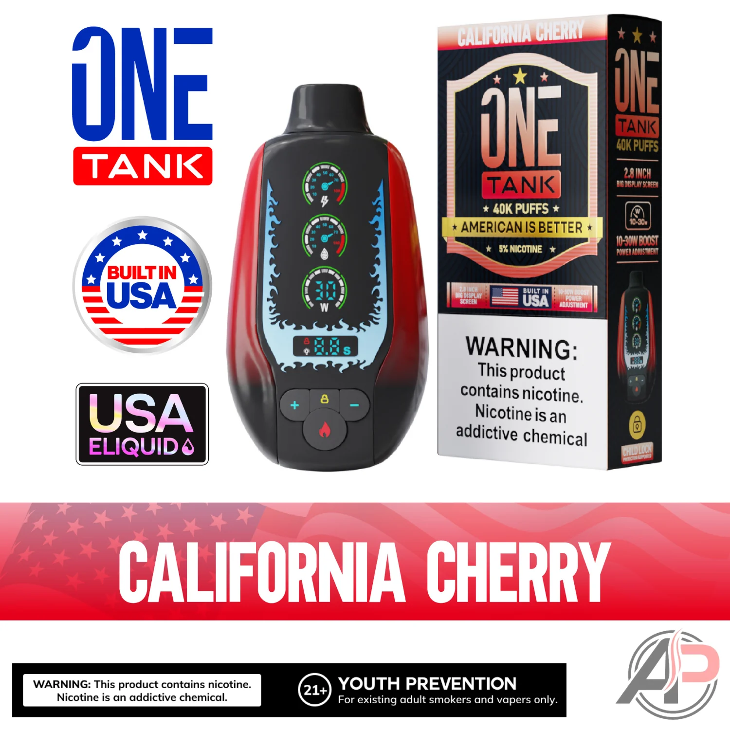 One Tank 40,000 Puffs Disposable Vape Device - Image 4
