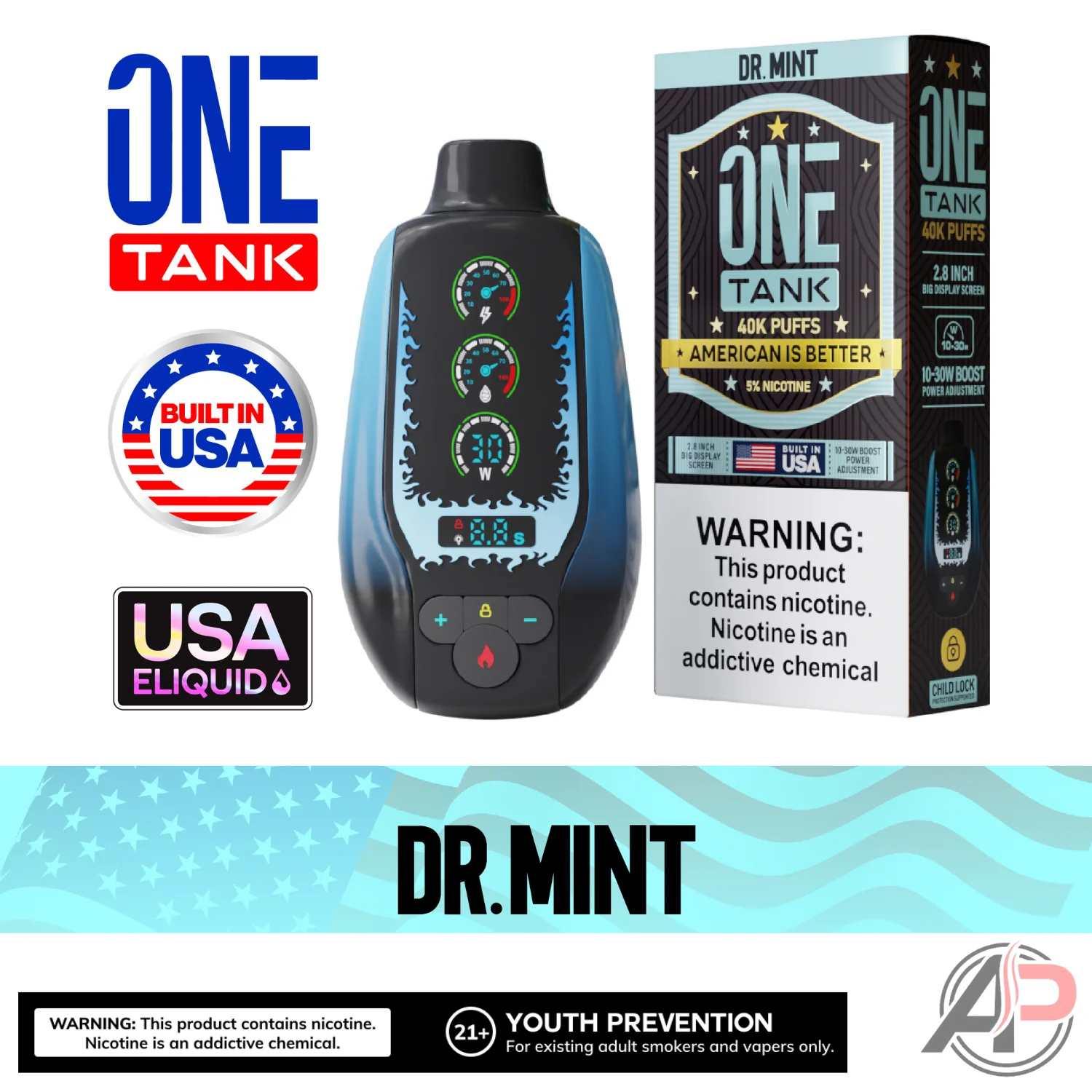 One Tank 40,000 Puffs Disposable Vape Device - Image 6