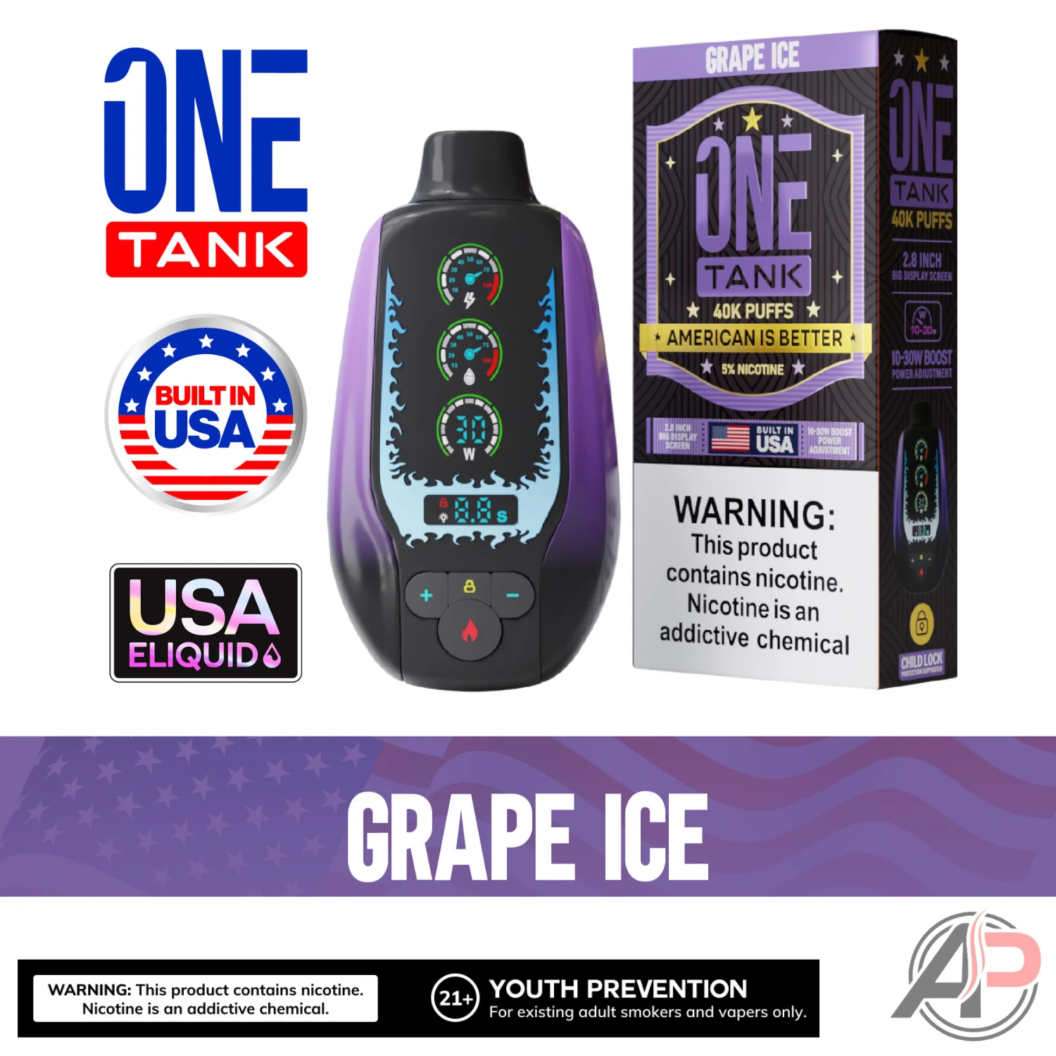 One Tank 40,000 Puffs Disposable Vape Device - Image 8