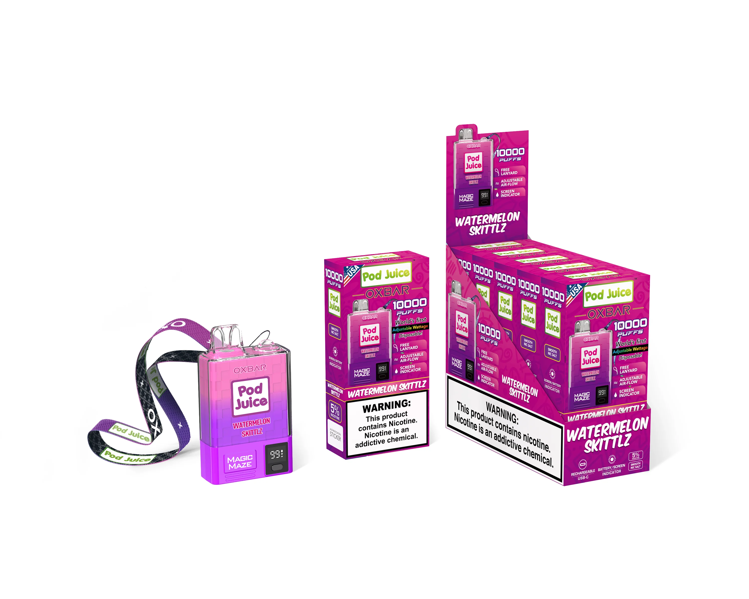 Oxbar Magic Maze Pro 10000 Puff Disposable Vape Device - Image 22