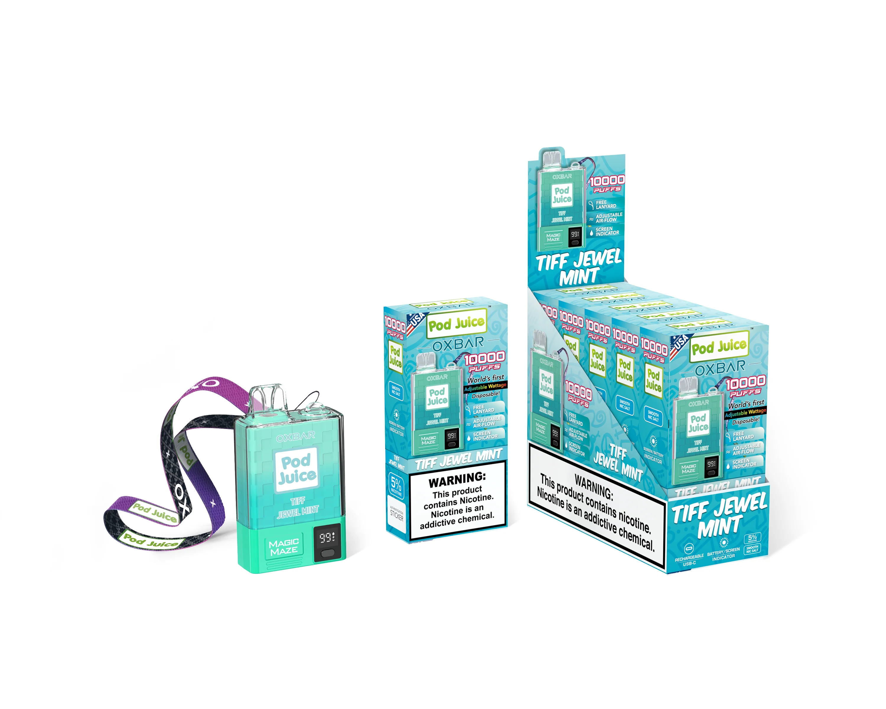 Oxbar Magic Maze Pro 10000 Puff Disposable Vape Device - Image 24