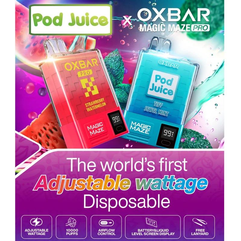 Oxbar Magic Maze Pro 10000 Puff Disposable Vape Device - Image 3
