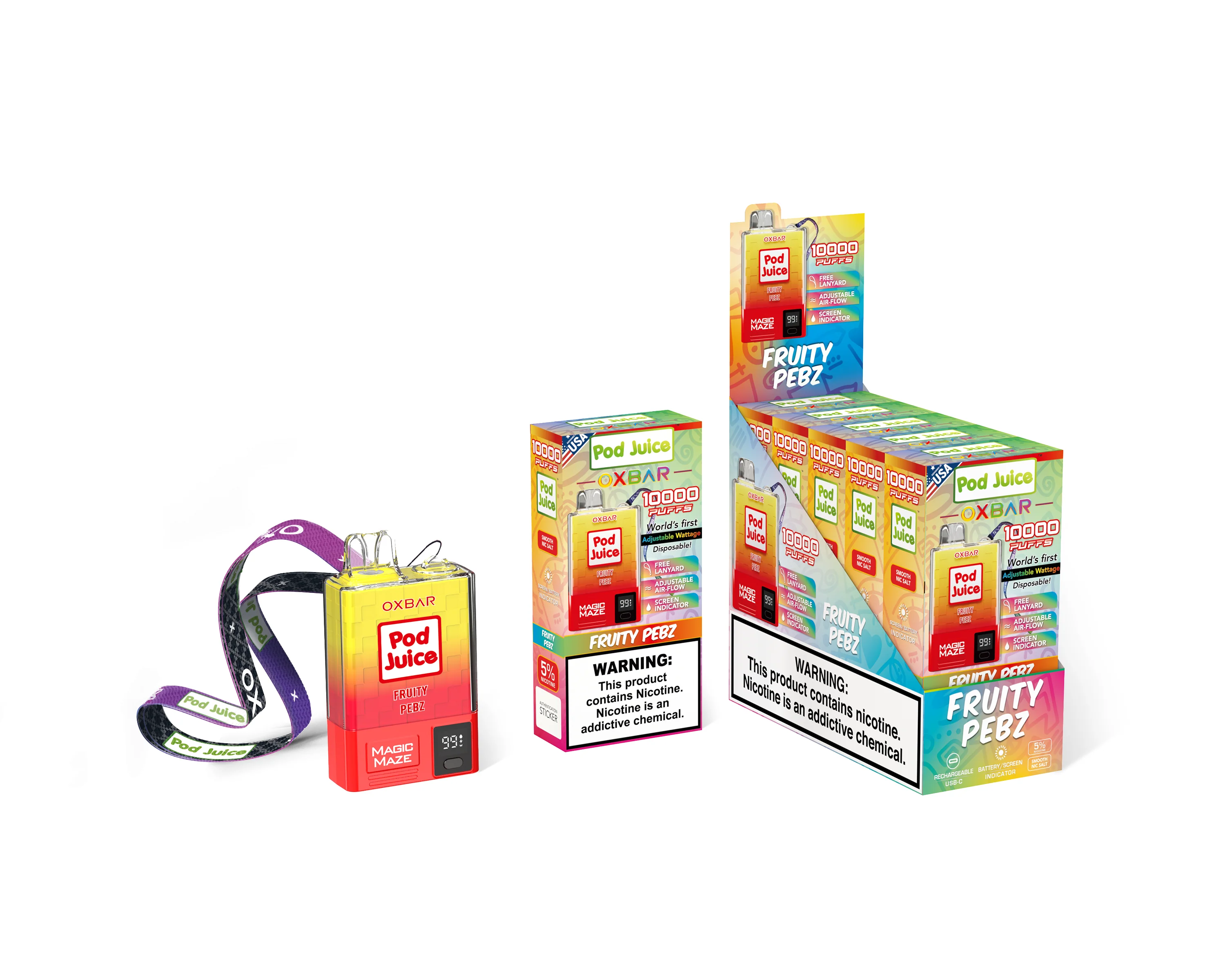 Oxbar Magic Maze Pro 10000 Puff Disposable Vape Device - Image 33