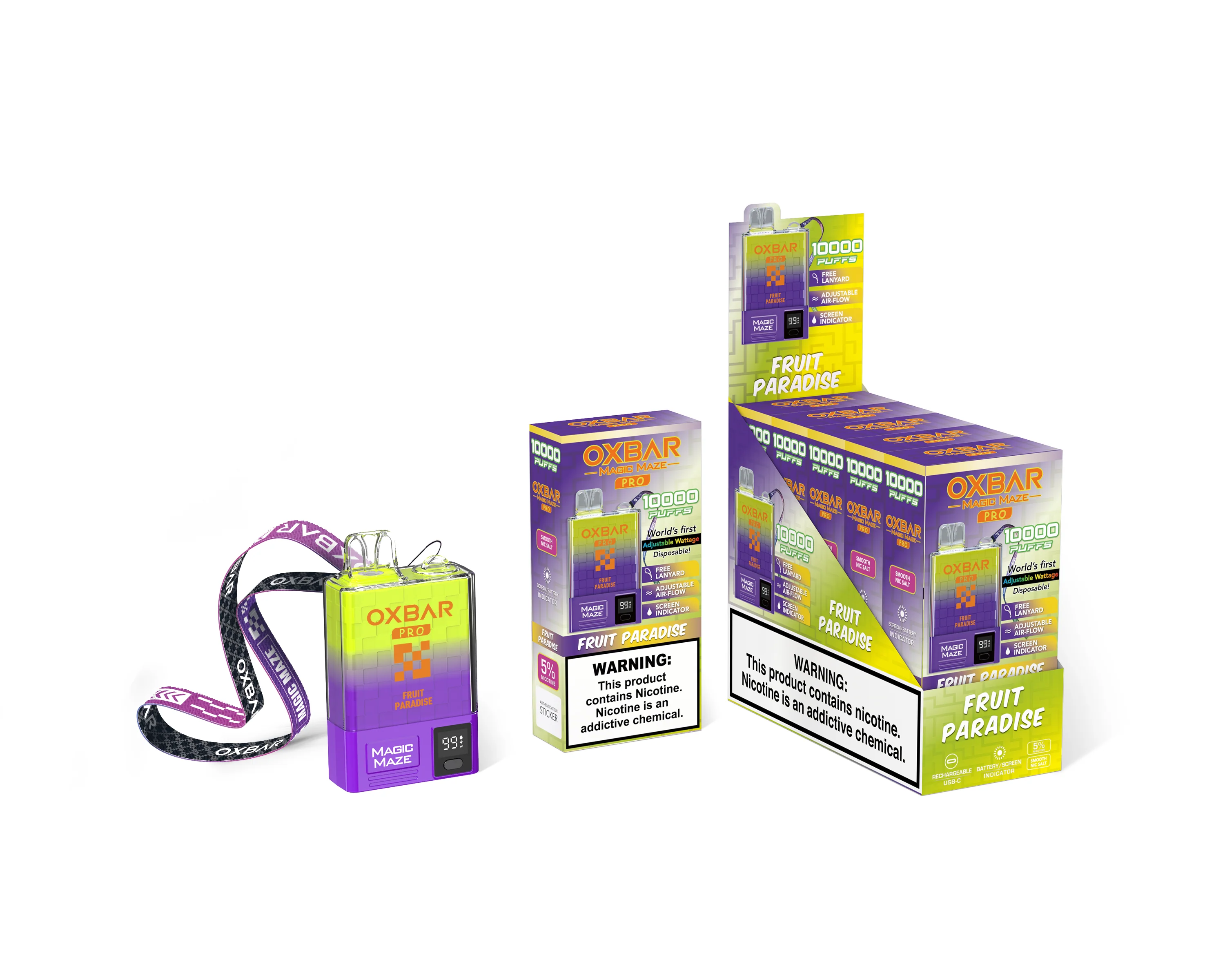 Oxbar Magic Maze Pro 10000 Puff Disposable Vape Device - Image 34