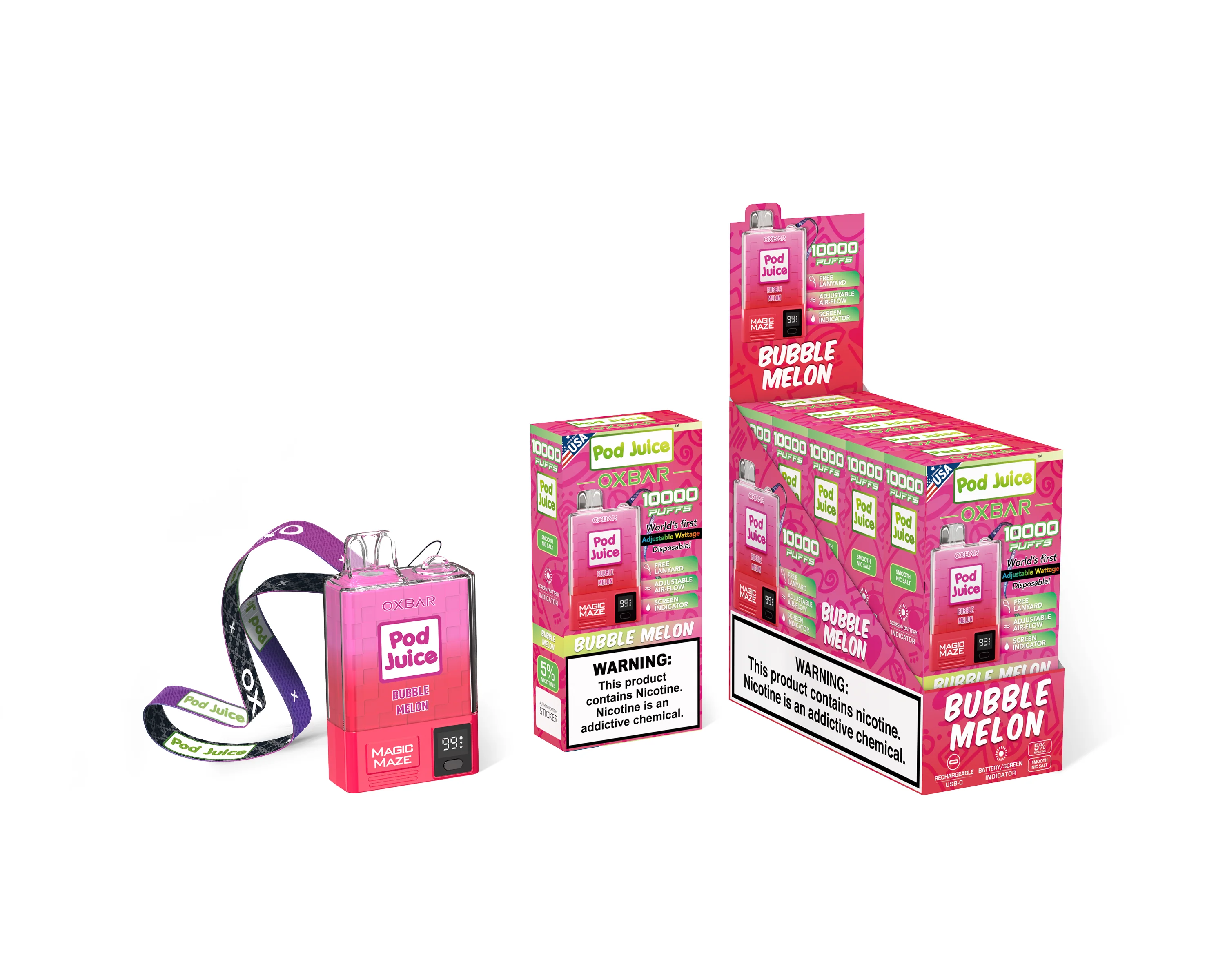Oxbar Magic Maze Pro 10000 Puff Disposable Vape Device - Image 35