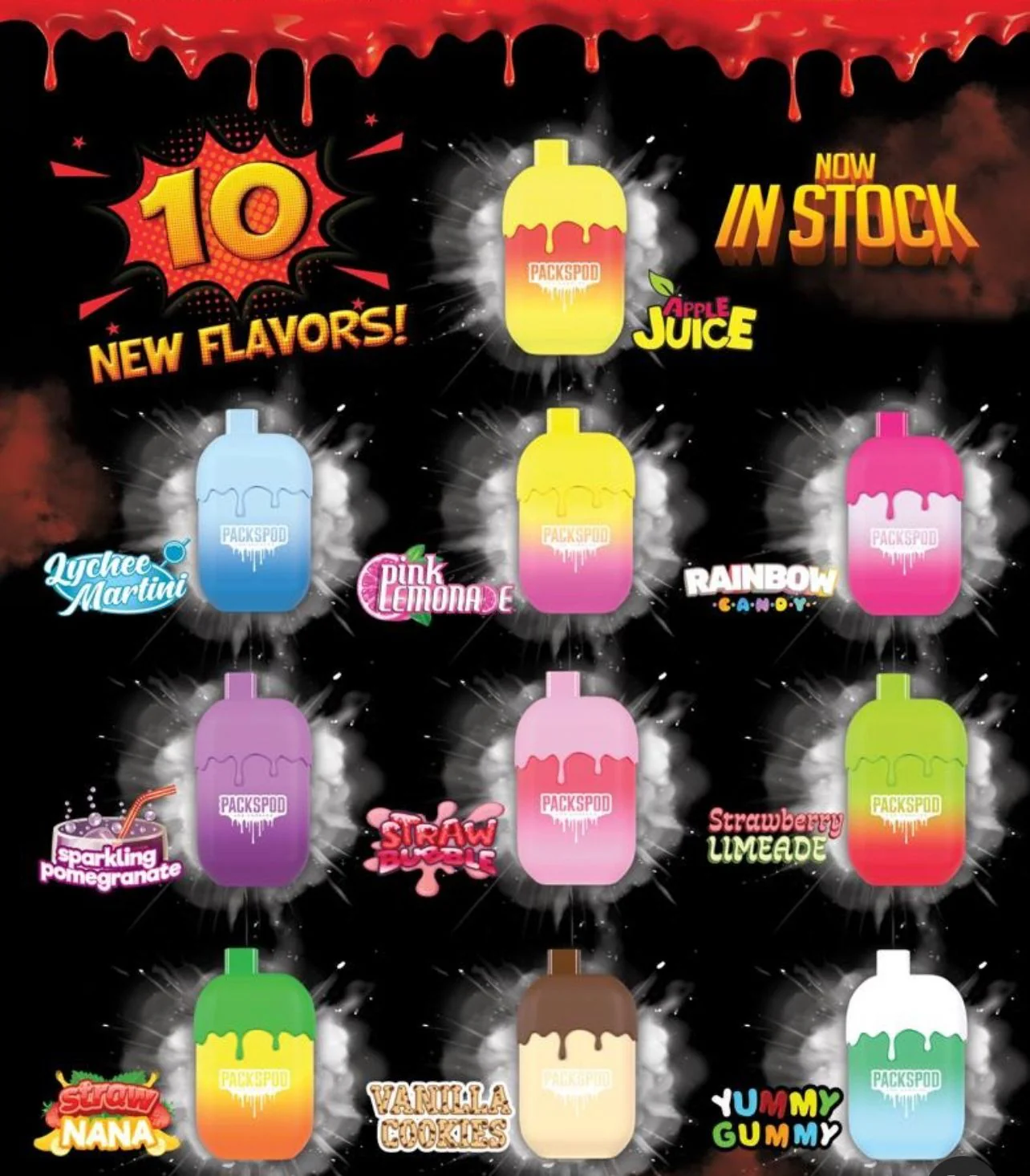 Packwoods Packspod Vape 5000 Puffs Disposable Device - Image 2