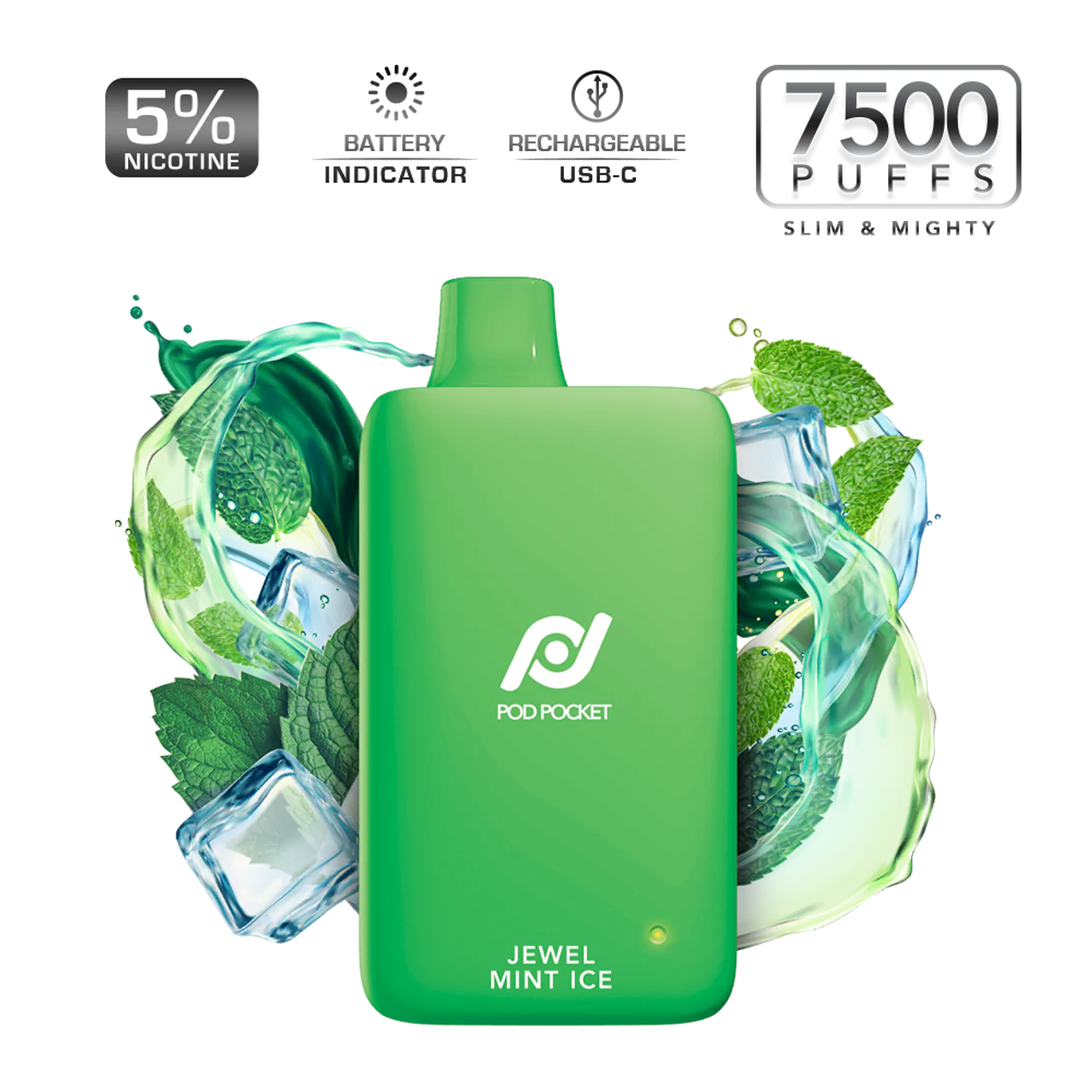 Pod Juice Pod Pocket 7500 Puffs Disposable Vape Device - Image 2