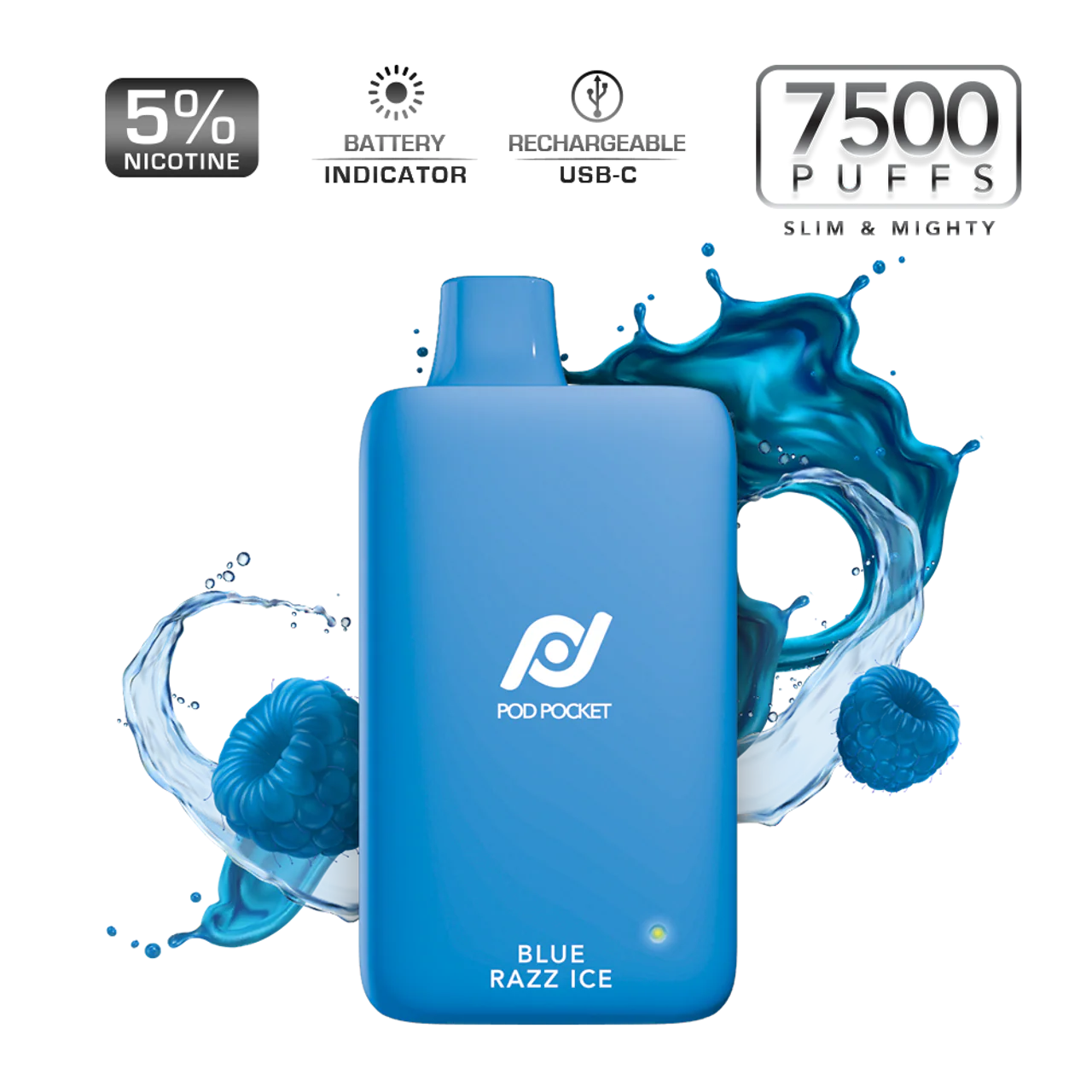 Pod Juice Pod Pocket 7500 Puffs Disposable Vape Device - Image 8
