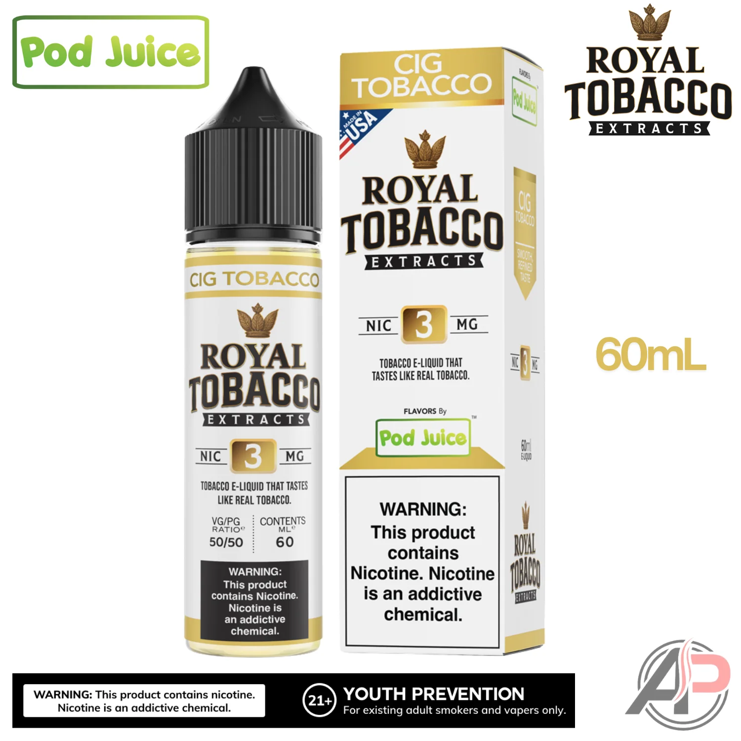 Royal Tobacco Extracts E-Liquid