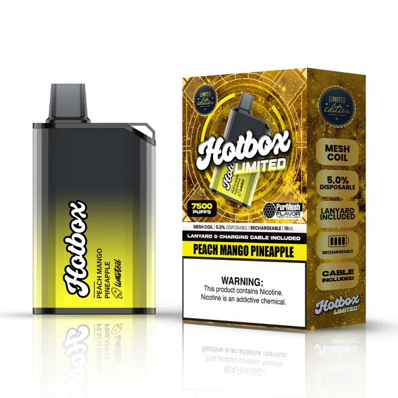 Puff Hotbox 7500 Puffs Disposable Vape Device - Image 13