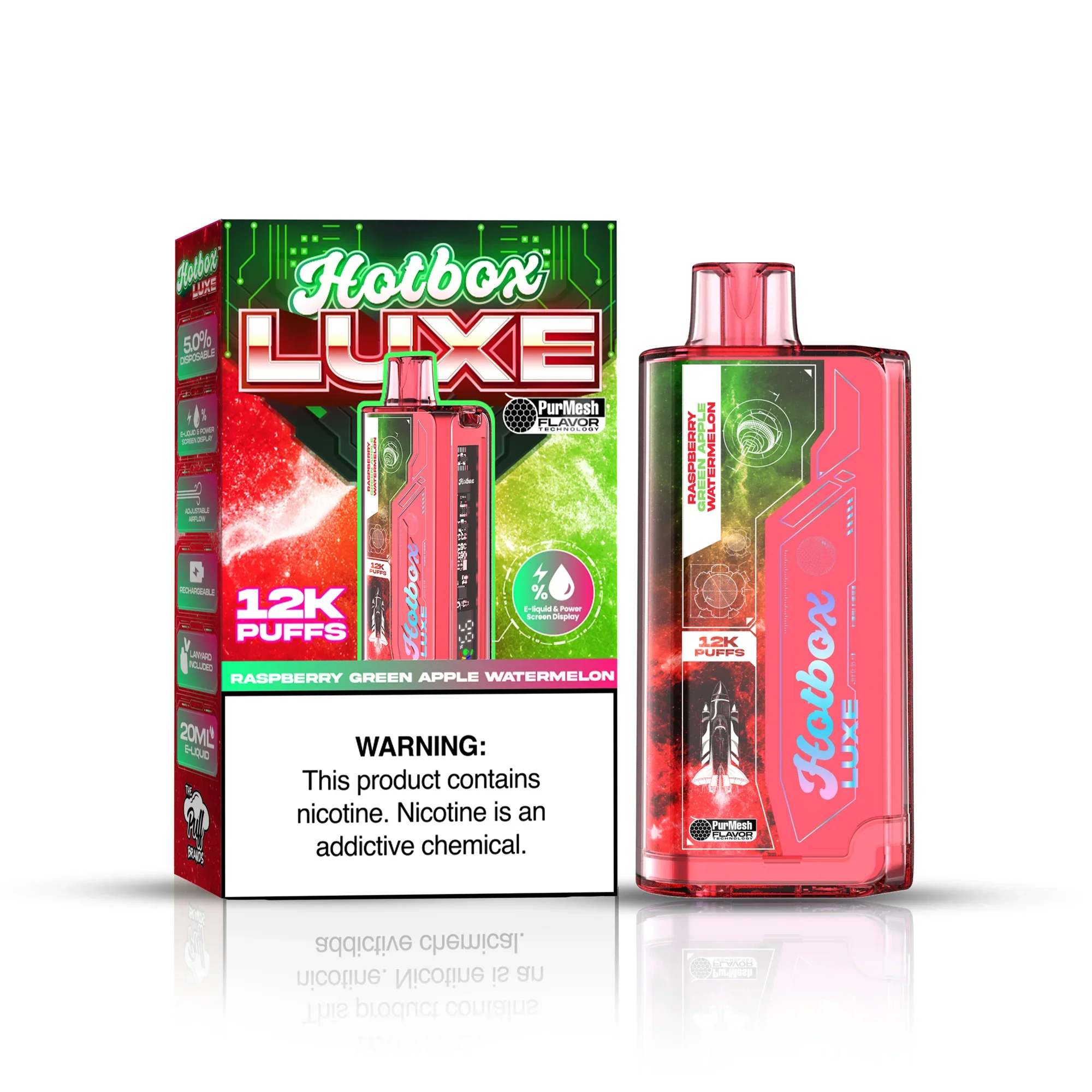 Puff Hotbox Luxe 12000 Puff Disposable Vape Device - Image 10