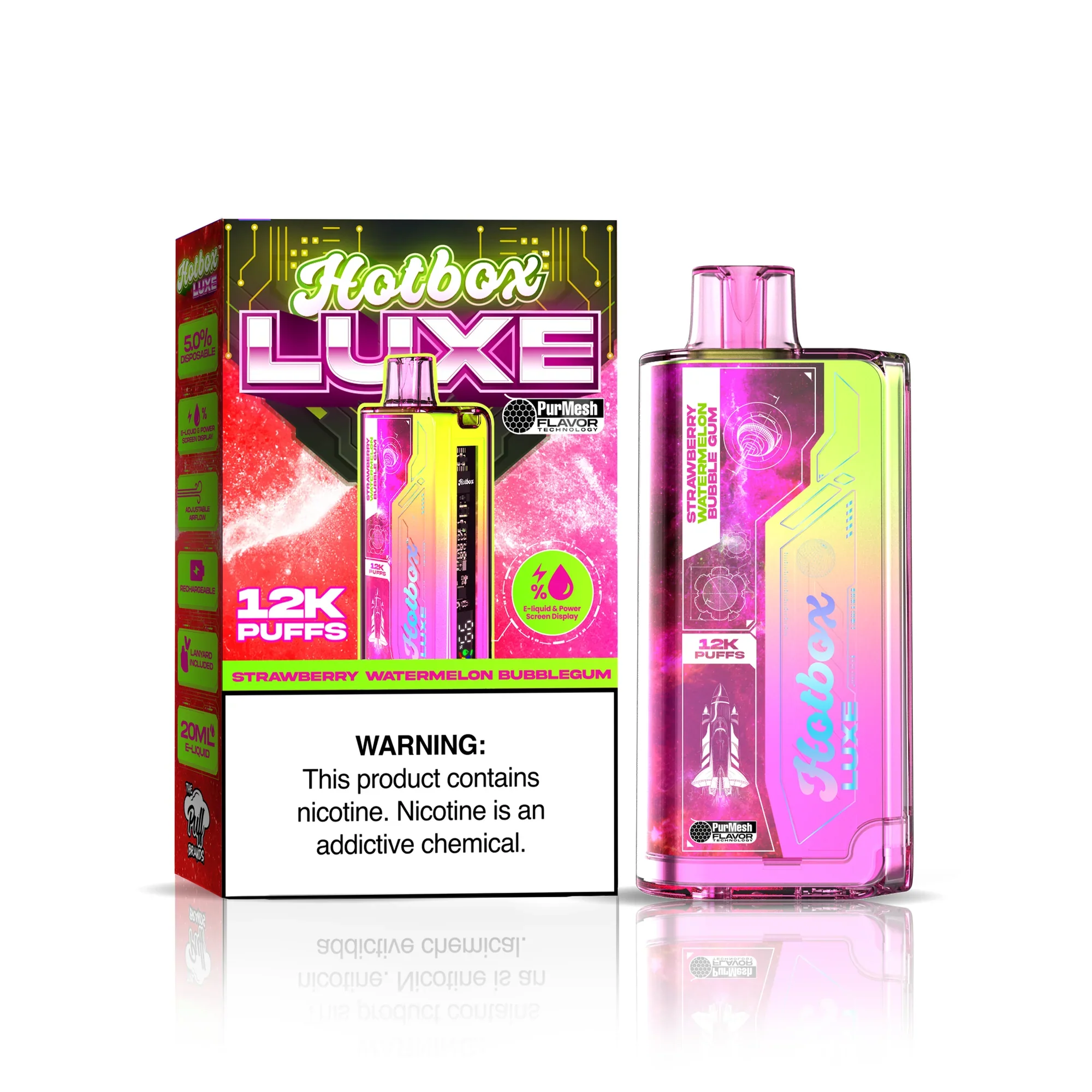 Puff Hotbox Luxe 12000 Puff Disposable Vape Device - Image 11