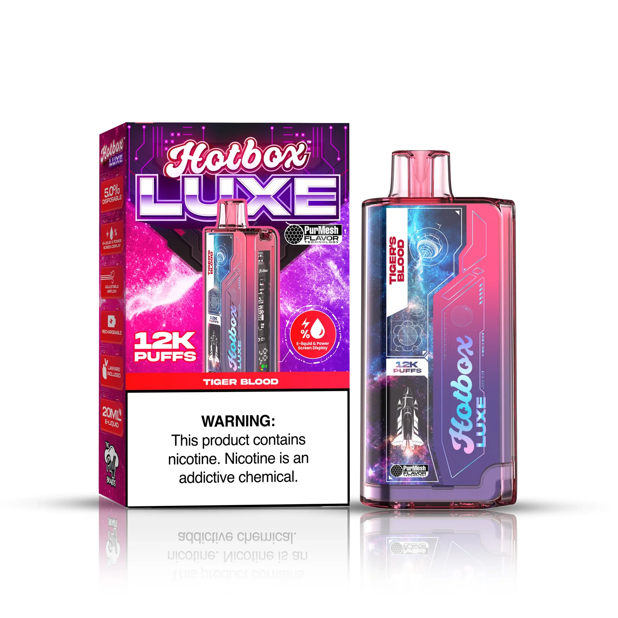 Puff Hotbox Luxe 12000 Puff Disposable Vape Device - Image 14