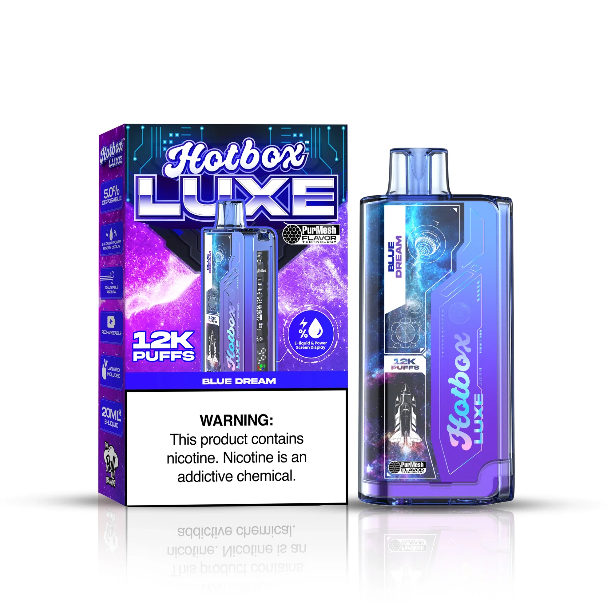 Puff Hotbox Luxe 12000 Puff Disposable Vape Device - Image 4