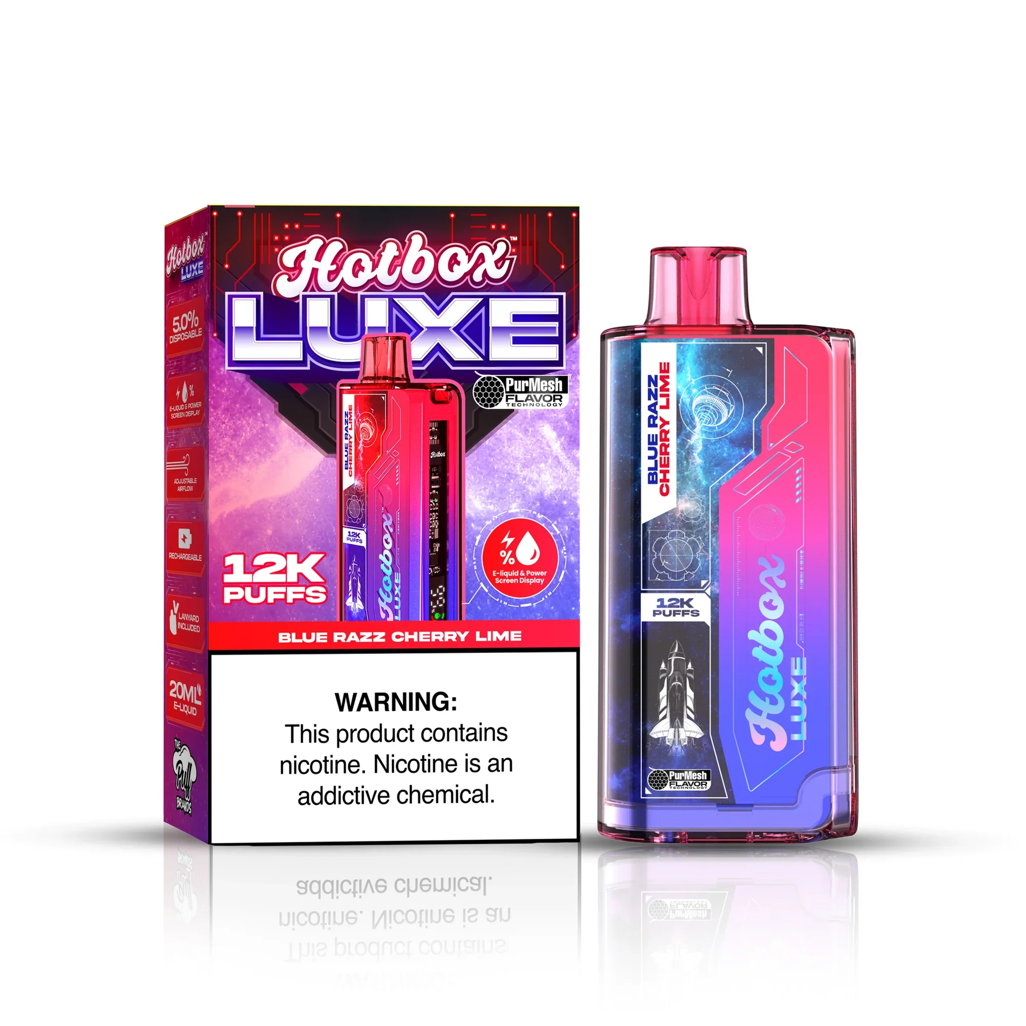 Puff Hotbox Luxe 12000 Puff Disposable Vape Device - Image 5