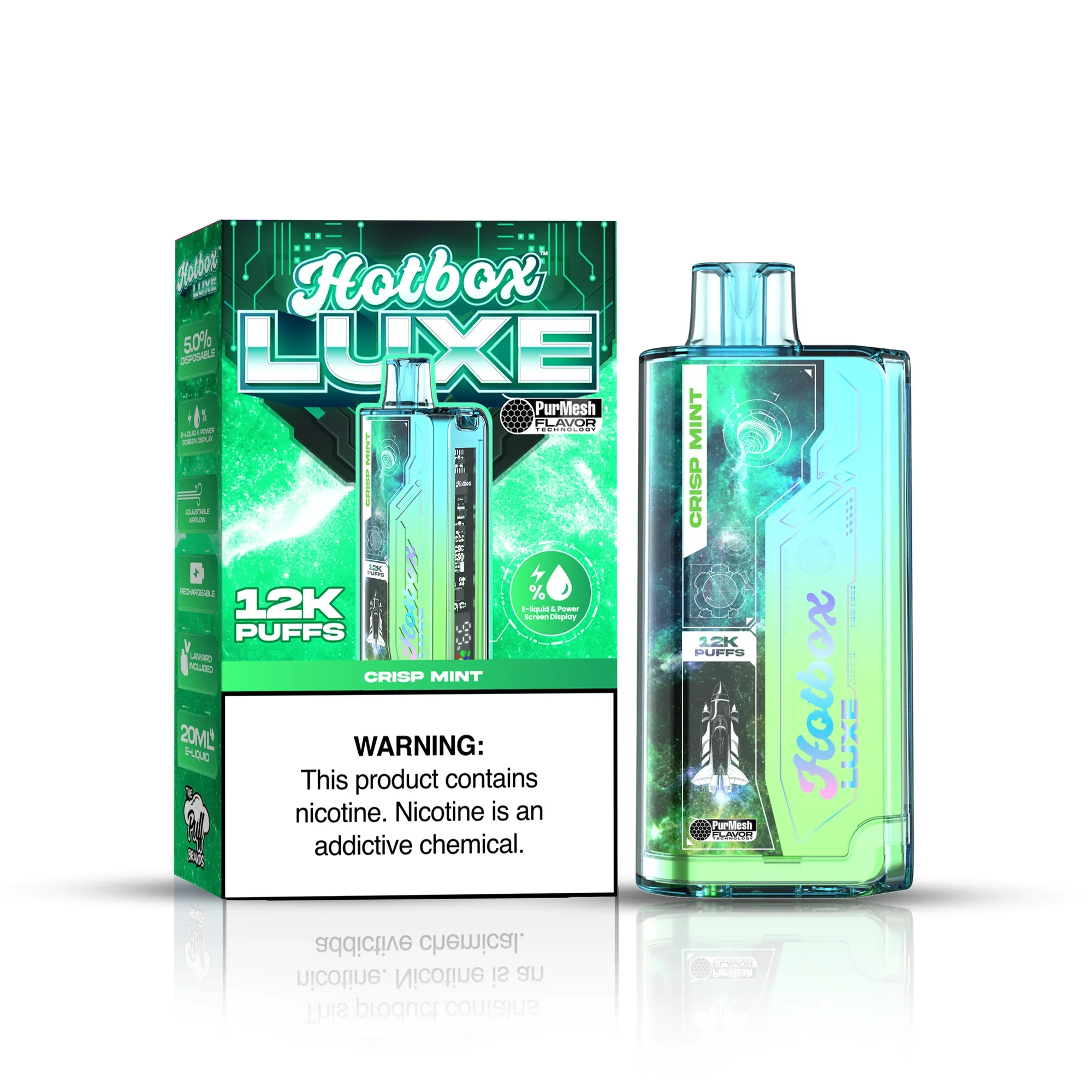 Puff Hotbox Luxe 12000 Puff Disposable Vape Device - Image 6