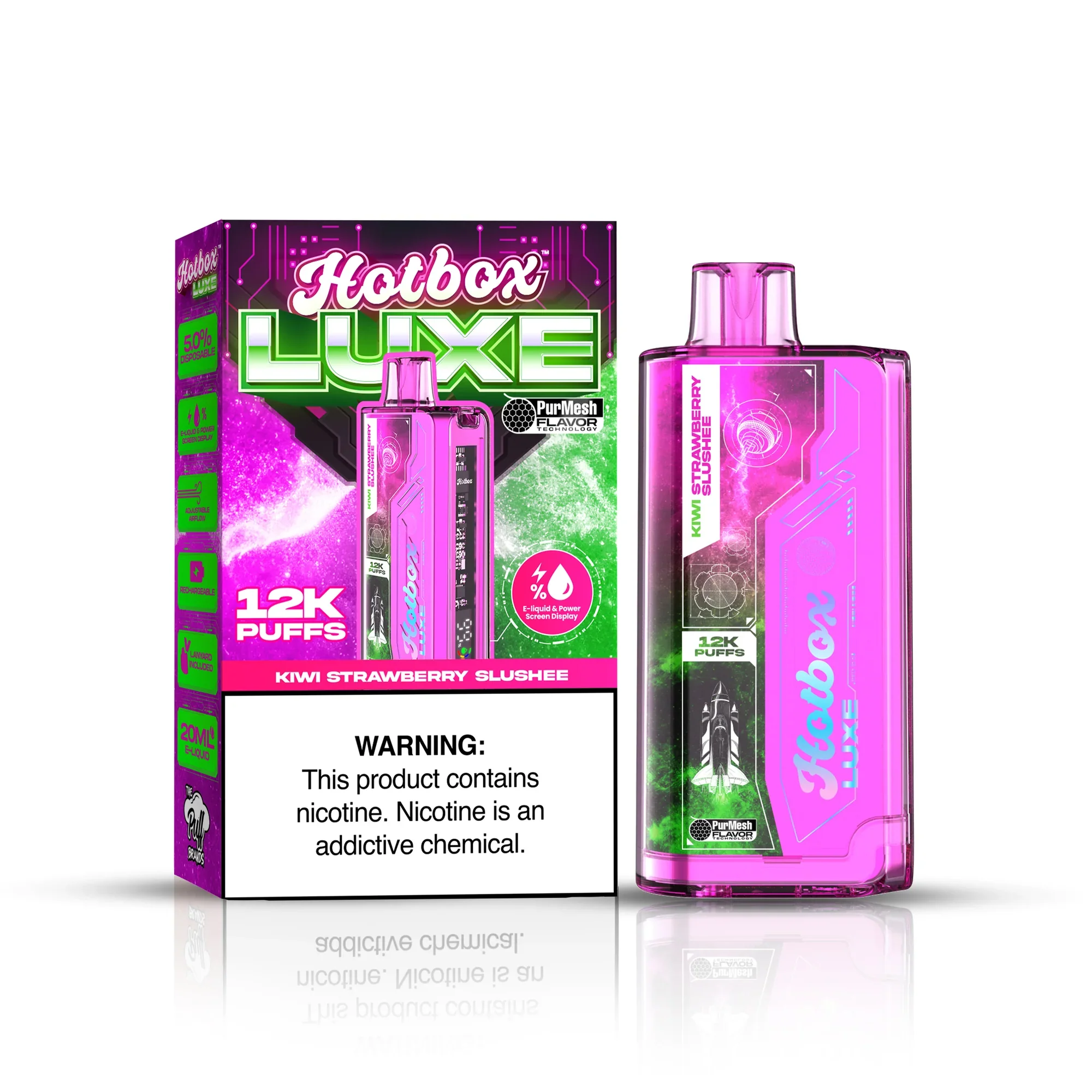 Puff Hotbox Luxe 12000 Puff Disposable Vape Device - Image 8