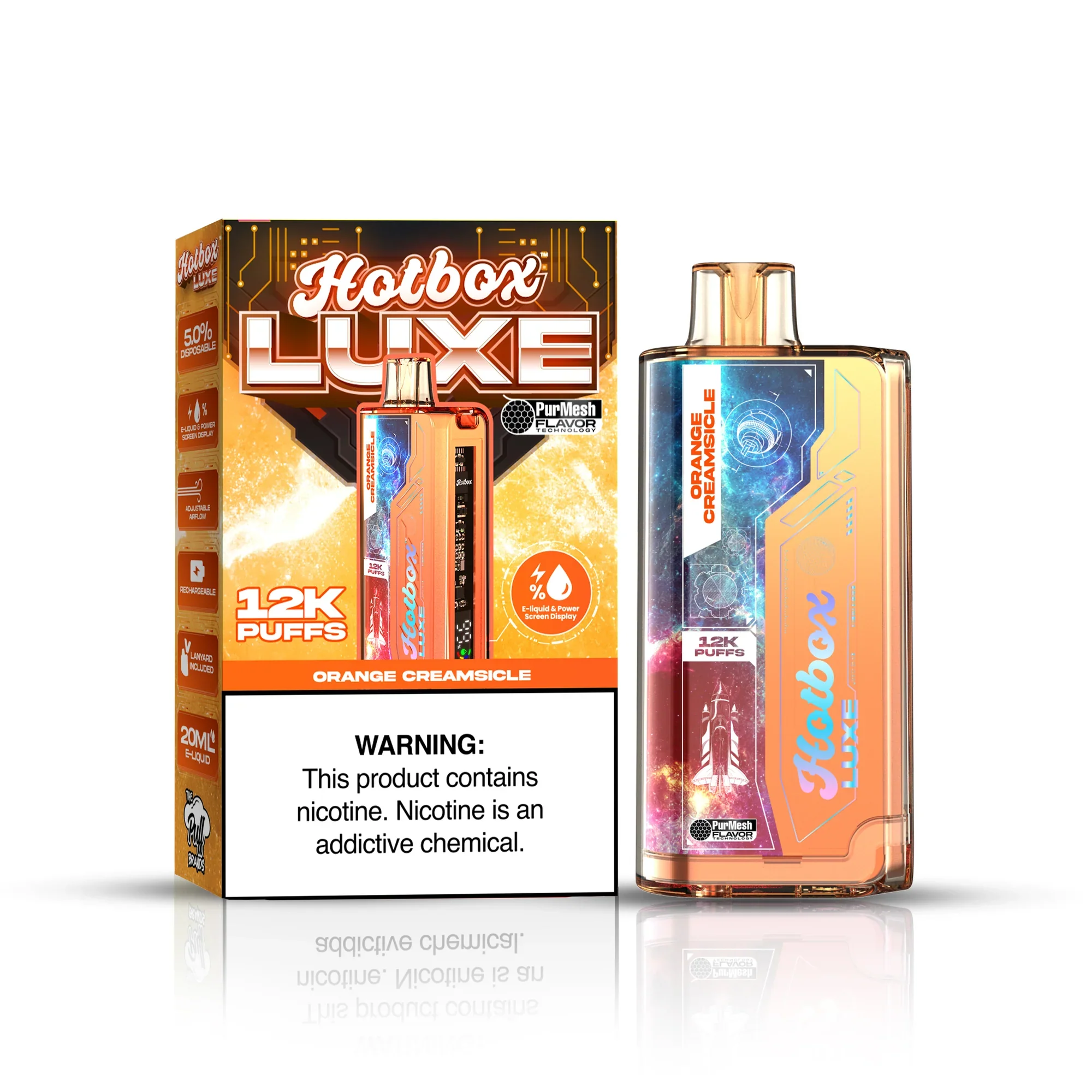 Puff Hotbox Luxe 12000 Puff Disposable Vape Device - Image 9