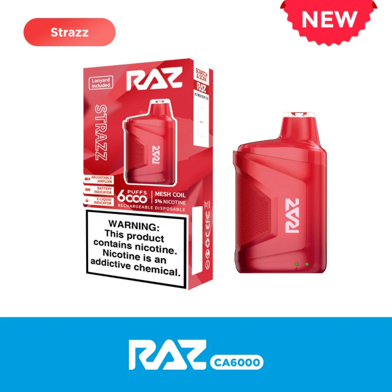 Raz CA6000 6K Puffs Vape - Image 7