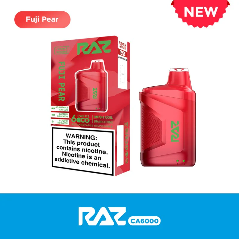 Raz CA6000 6K Puffs Vape - Image 8