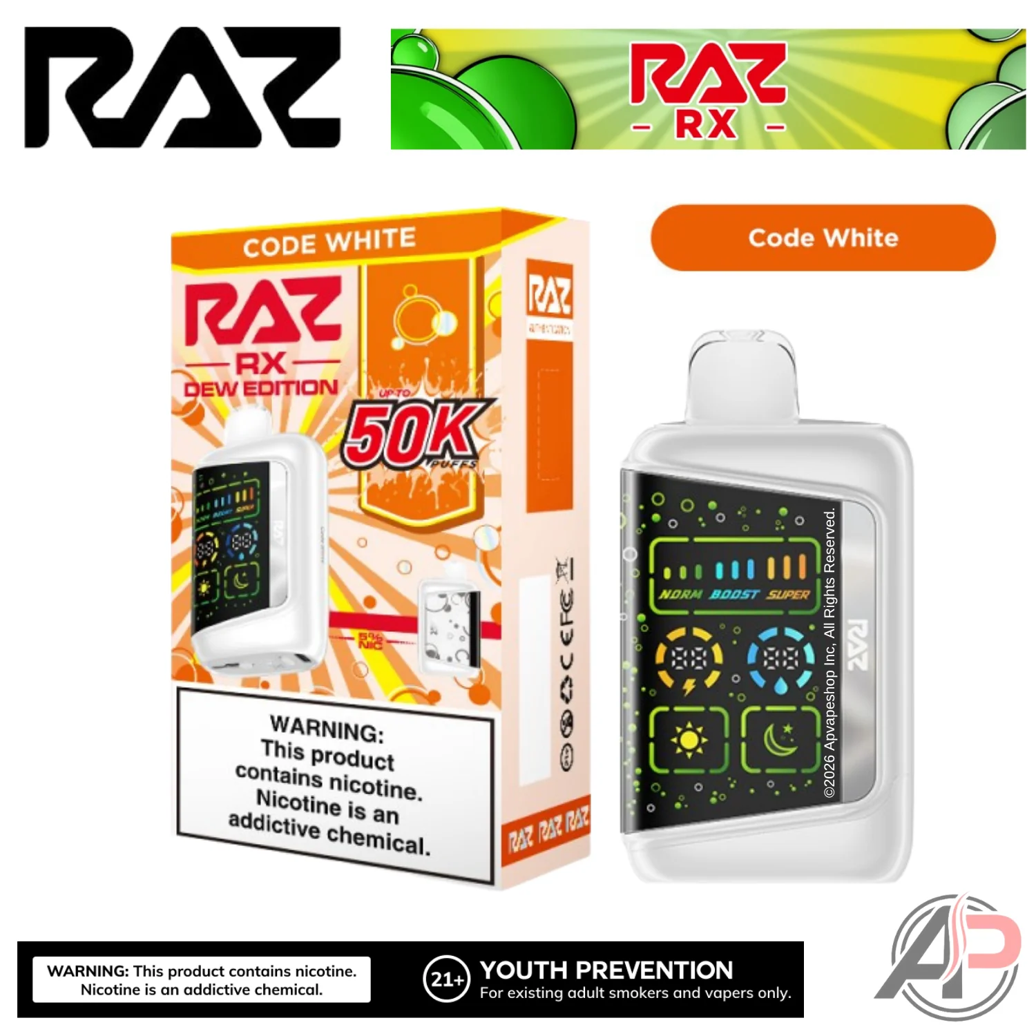 Raz RX50k Puffs Disposable Vape Device - Image 4