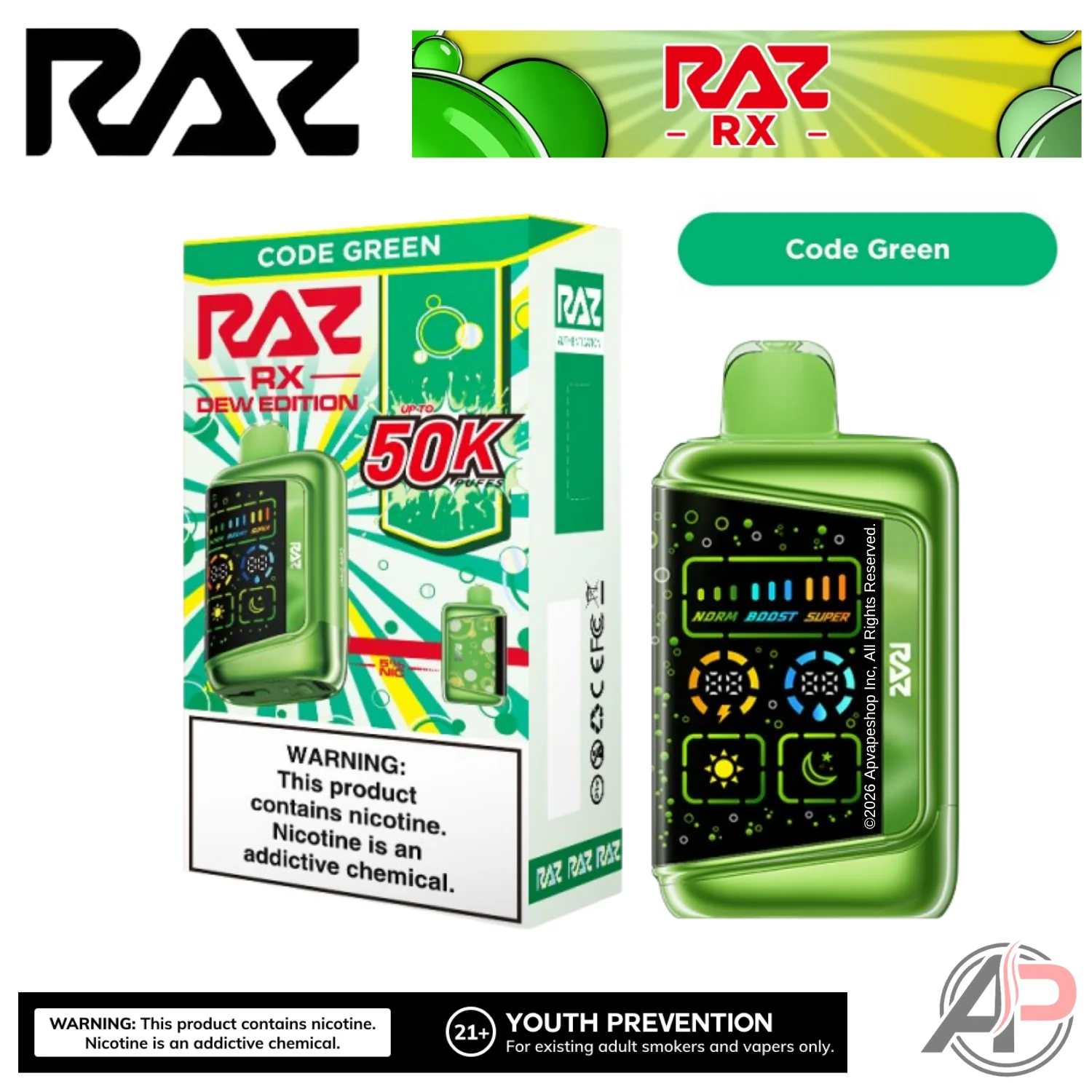Raz RX50k Puffs Disposable Vape Device - Image 5