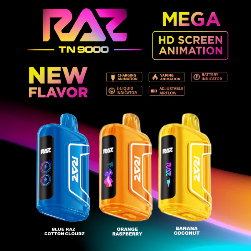 Raz TN9000 9K Puffs Vape - Image 3