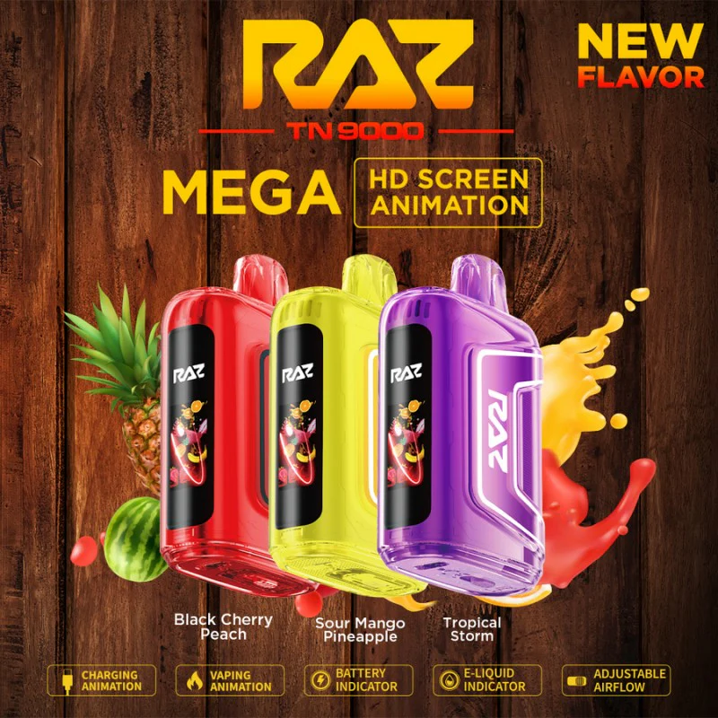 Raz TN9000 9K Puffs Vape - Image 5