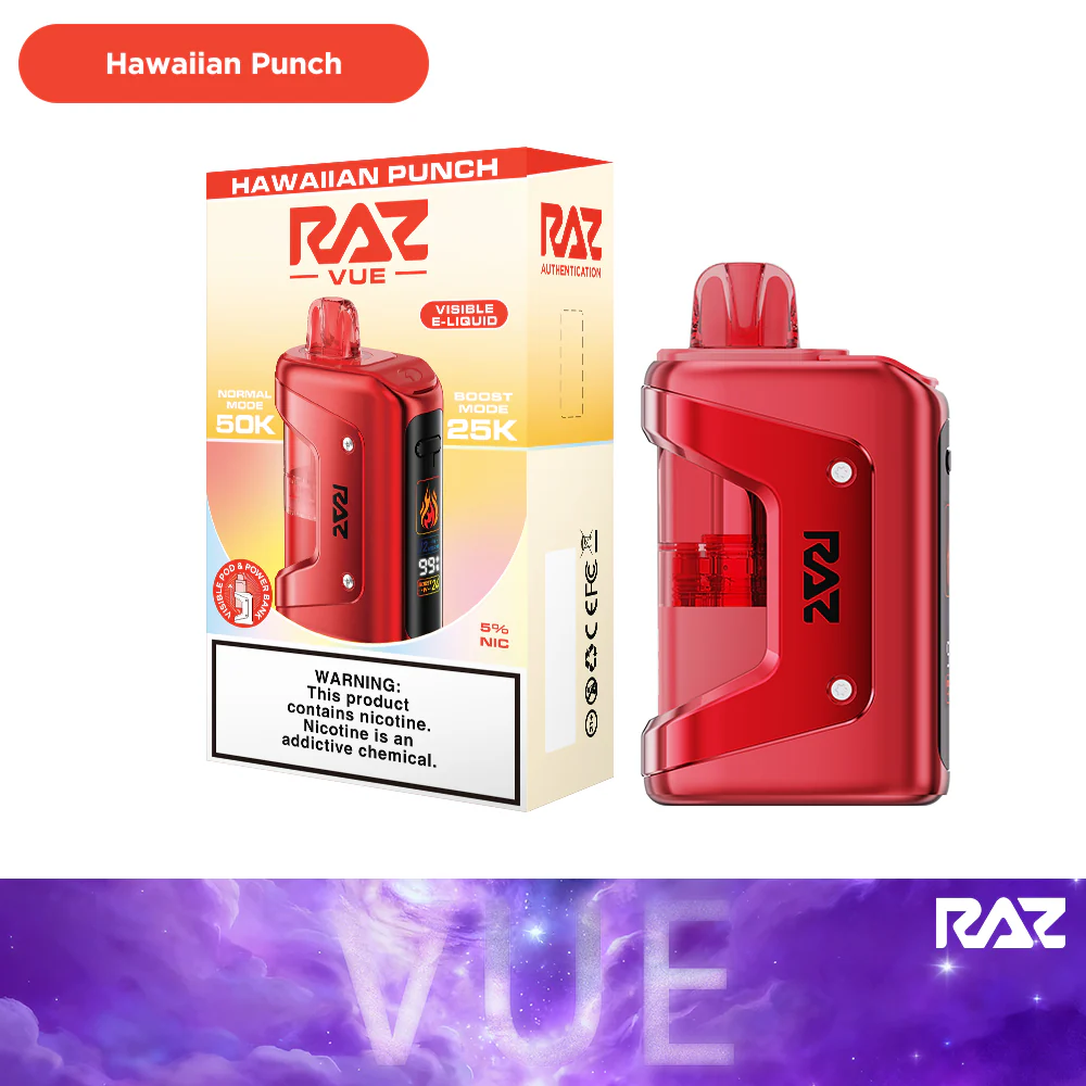 Raz Vue 50k Puffs Disposable Vape Device Kit - Image 13