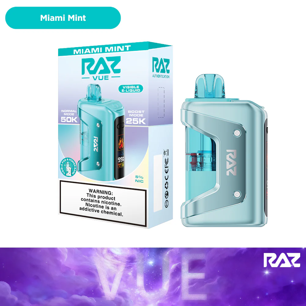 Raz Vue 50k Puffs Disposable Vape Device Kit - Image 14