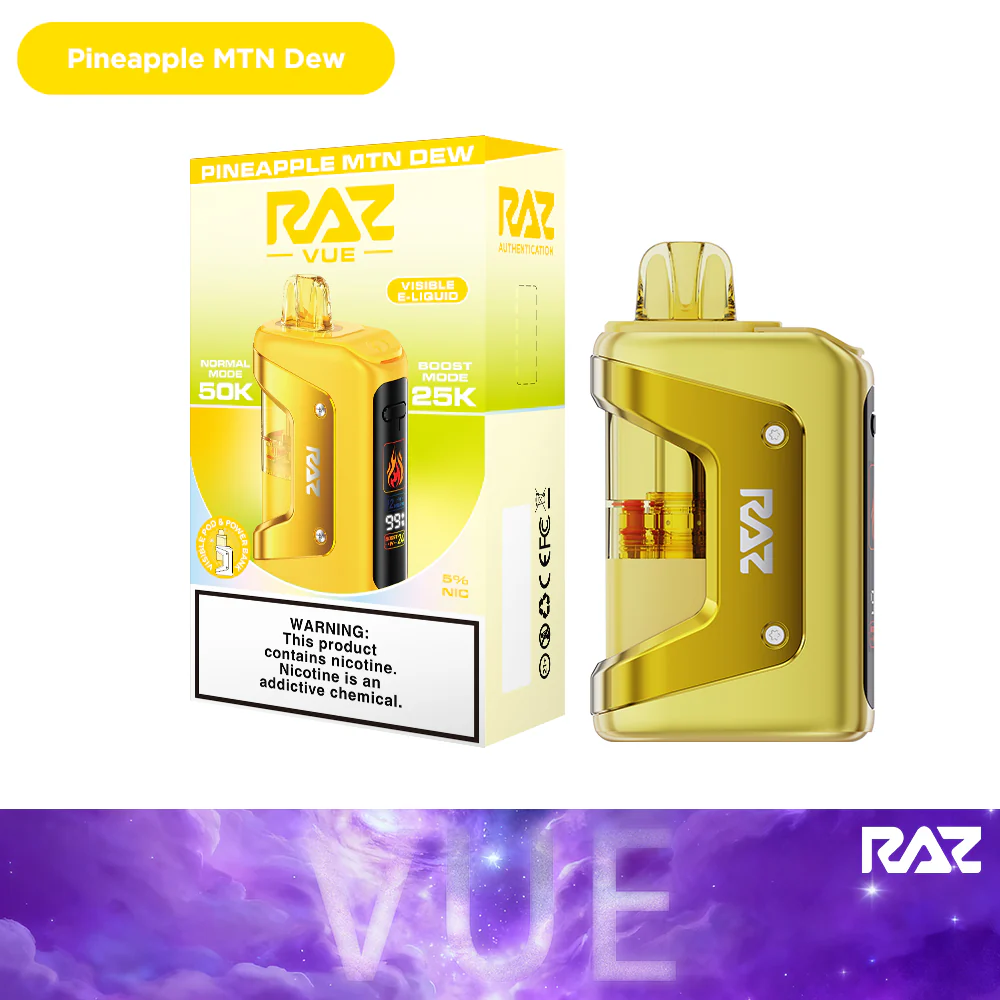 Raz Vue 50k Puffs Disposable Vape Device Kit - Image 15
