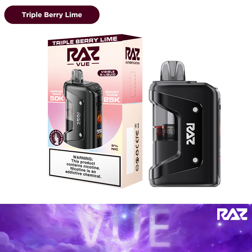 Raz Vue 50k Puffs Disposable Vape Device Kit - Image 19