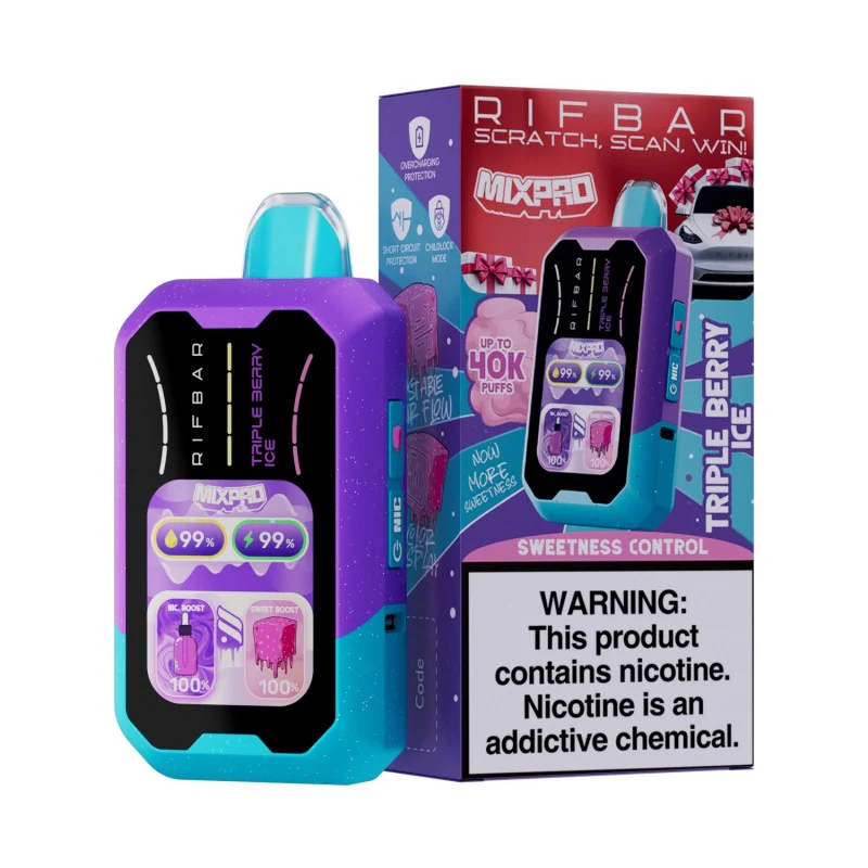 RifBar MixPro 40K Puffs Disposable Vape Device - Image 11