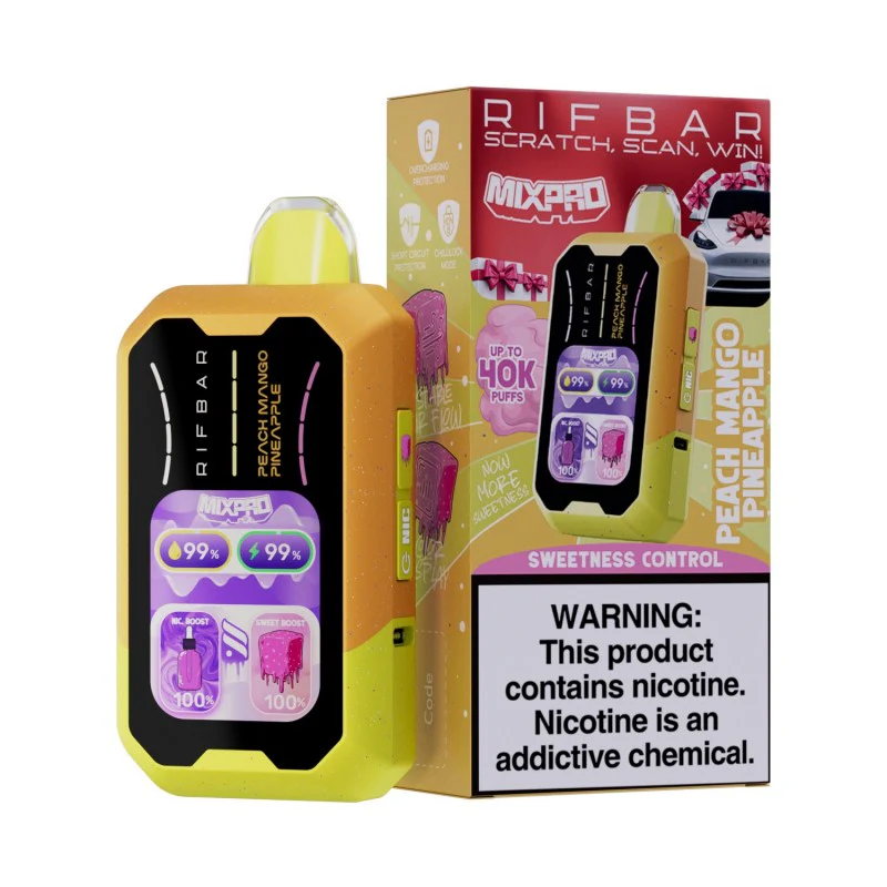 RifBar MixPro 40K Puffs Disposable Vape Device - Image 12