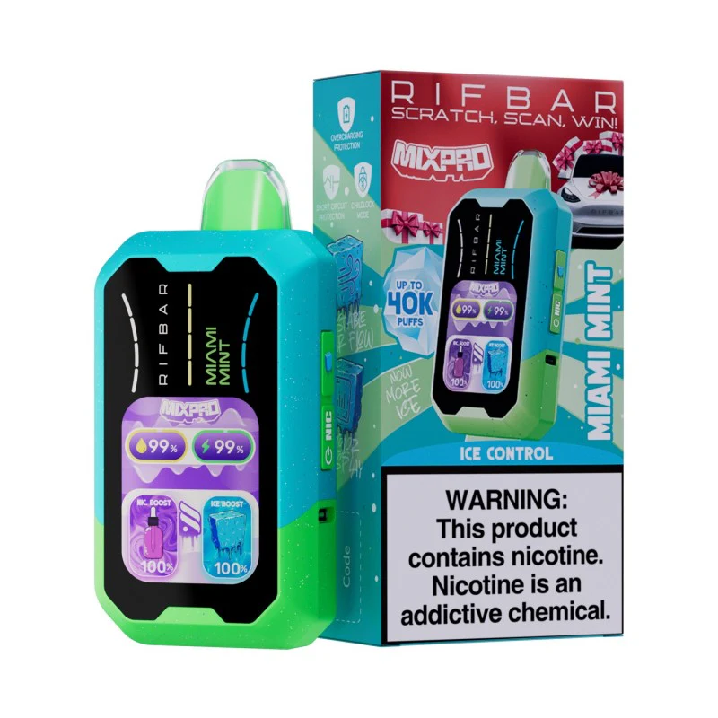 RifBar MixPro 40K Puffs Disposable Vape Device - Image 3