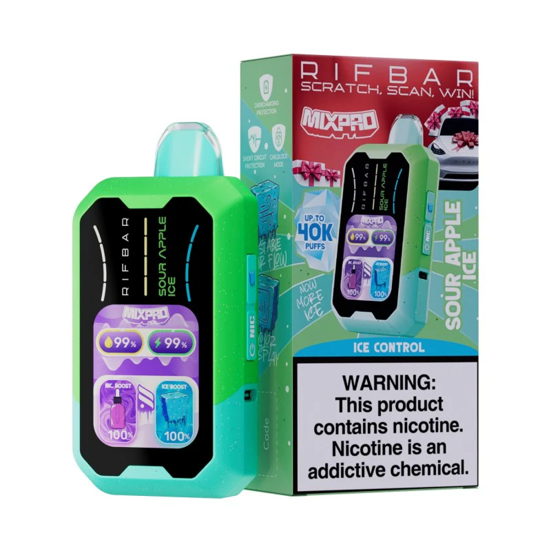 RifBar MixPro 40K Puffs Disposable Vape Device - Image 6