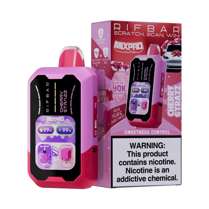 RifBar MixPro 40K Puffs Disposable Vape Device - Image 9