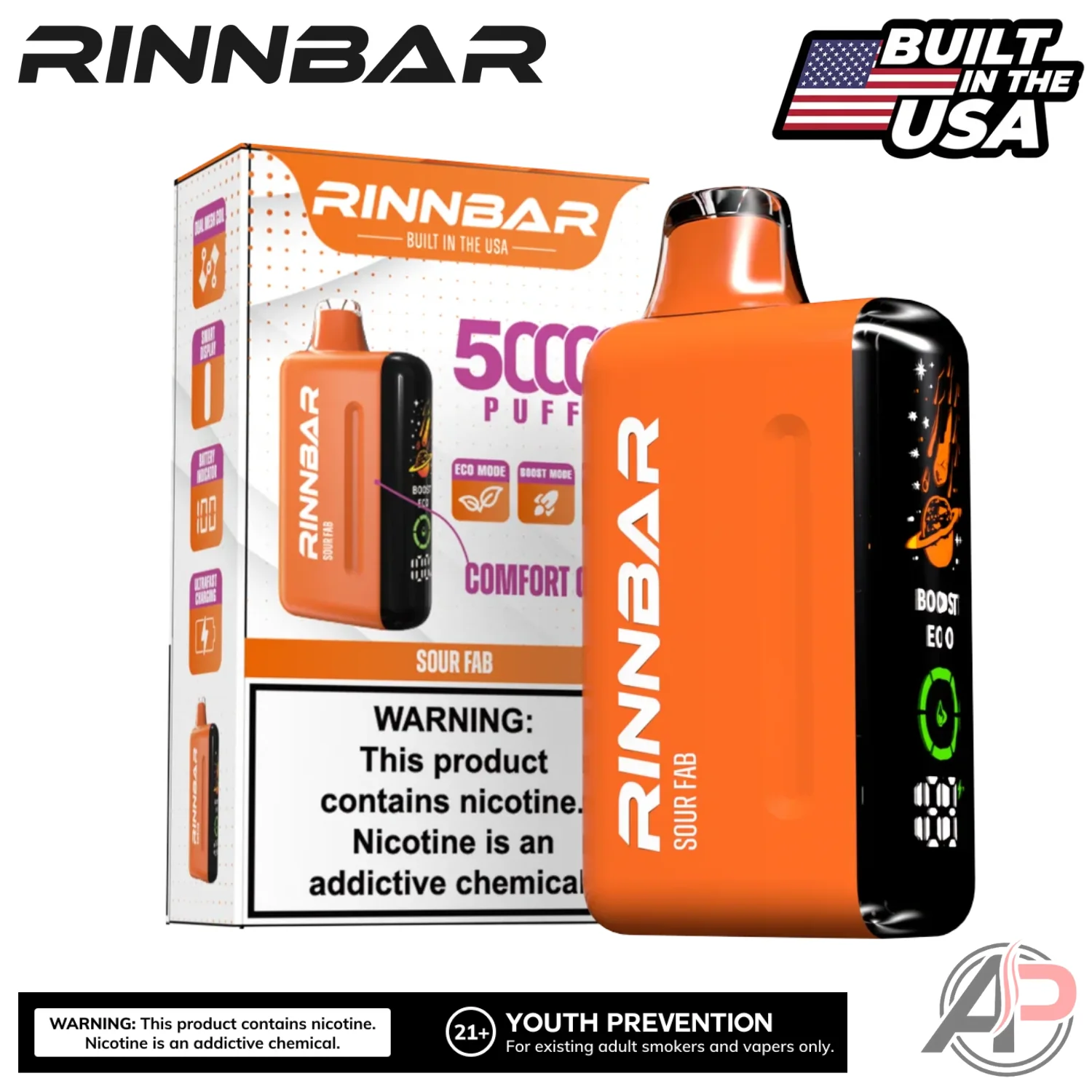 Rinnbar 50000 Puffs Disposable Vape Device - Image 14
