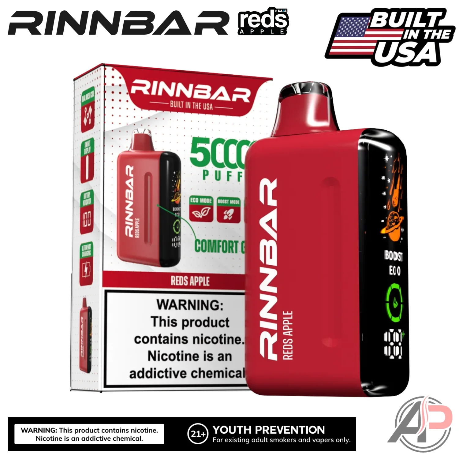 Rinnbar 50000 Puffs Disposable Vape Device - Image 4