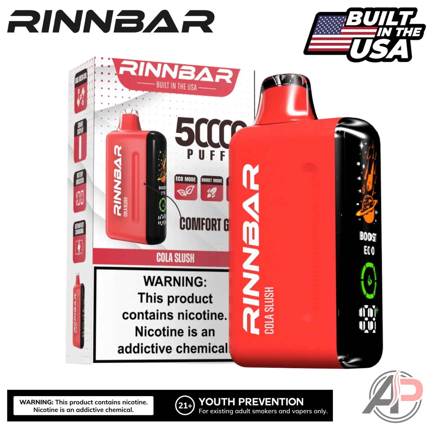 Rinnbar 50000 Puffs Disposable Vape Device - Image 6
