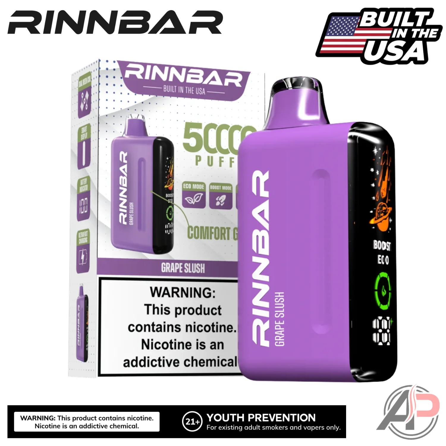 Rinnbar 50000 Puffs Disposable Vape Device - Image 7