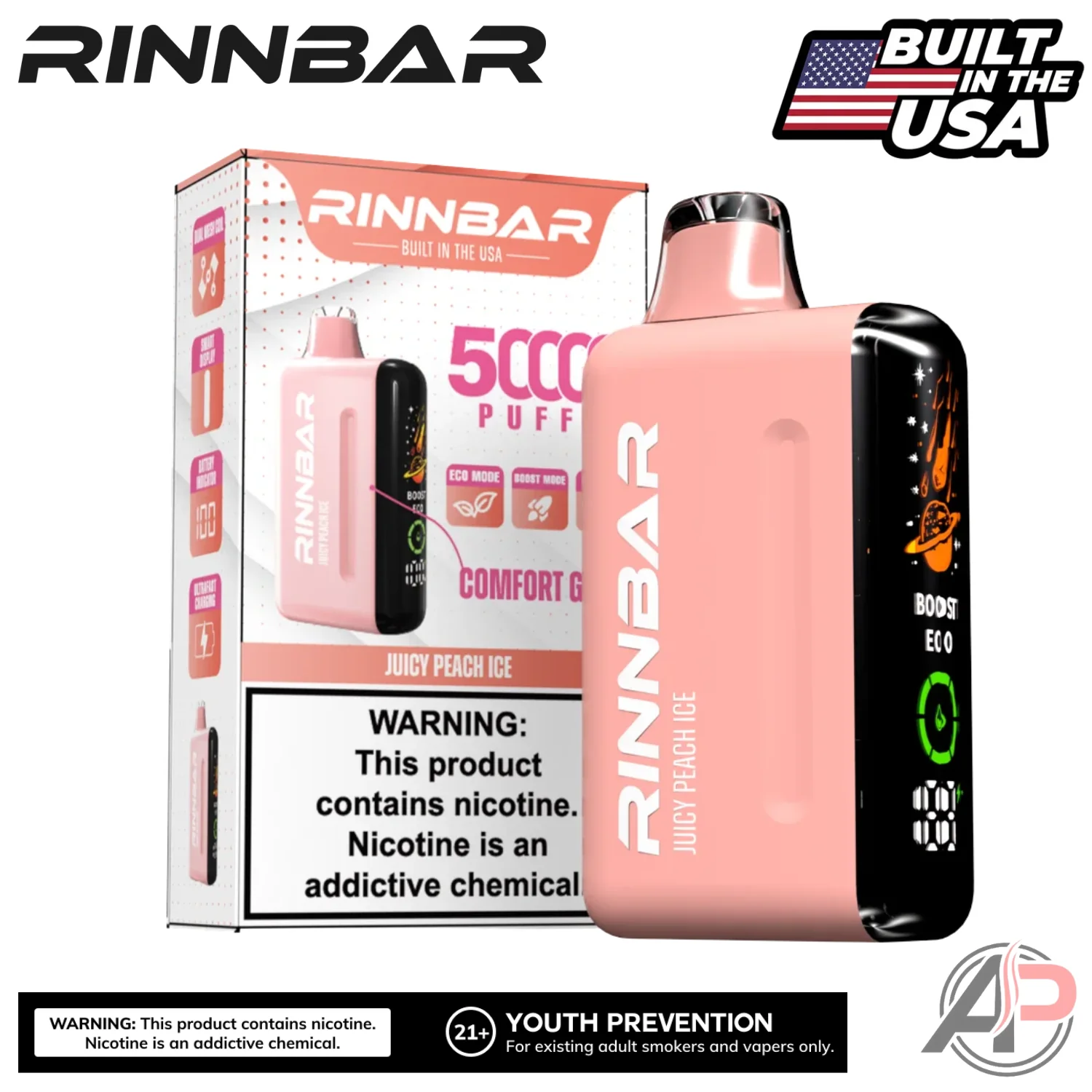 Rinnbar 50000 Puffs Disposable Vape Device - Image 8