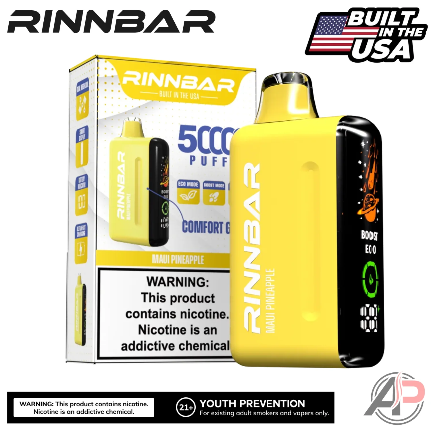 Rinnbar 50000 Puffs Disposable Vape Device - Image 9