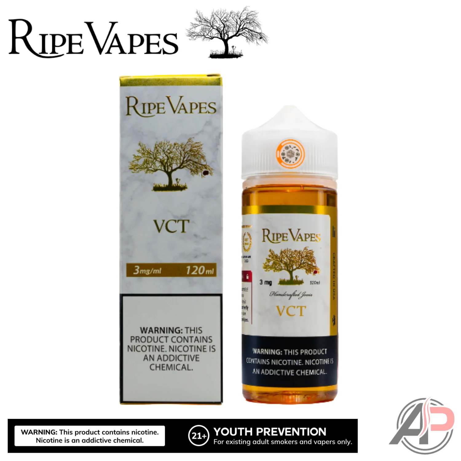 Ripe Vapes VCT E-Liquid 120mL - Image 3