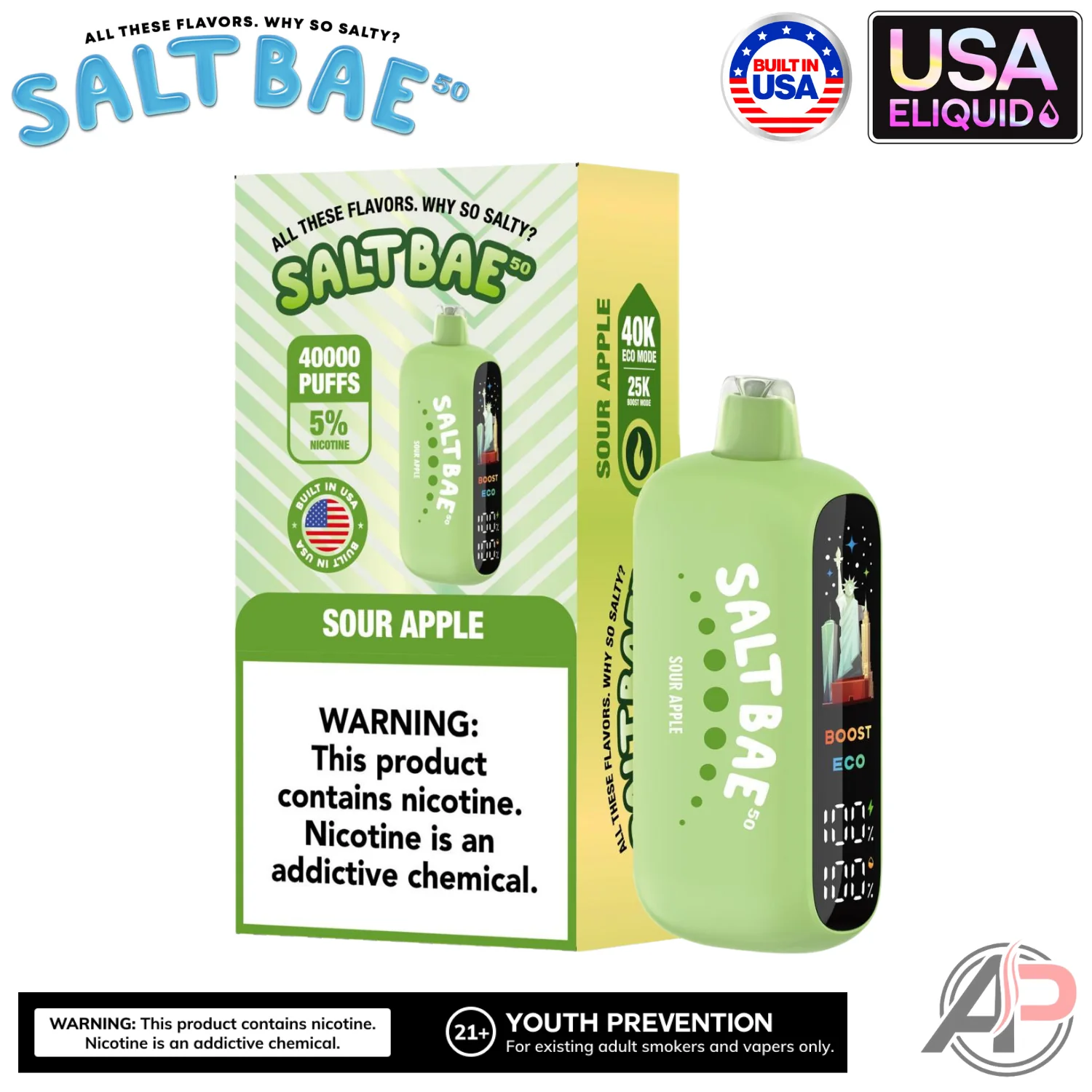 Salt Bae 50 40k Puffs Disposable Vape Device - Image 4