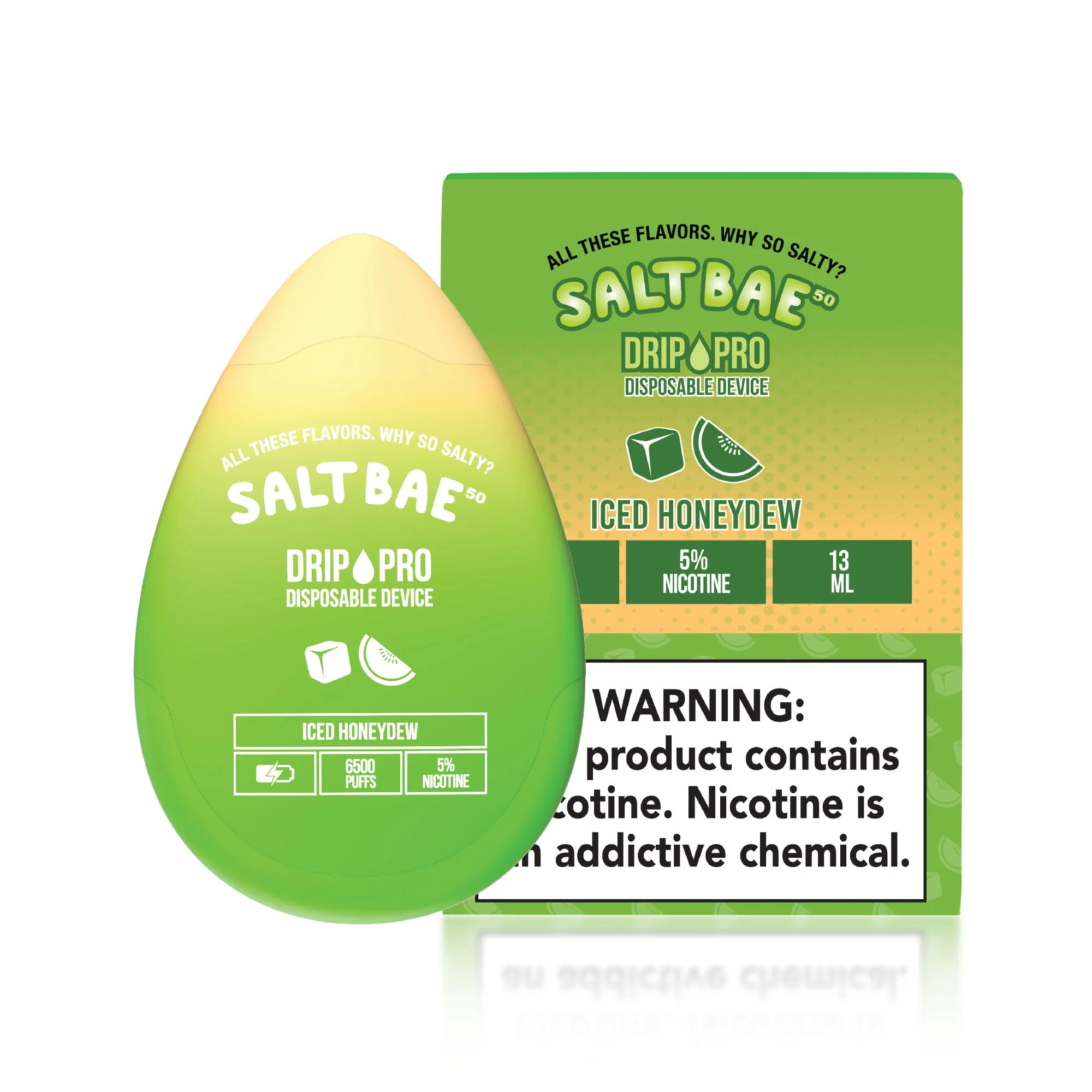 Salt Bae Drip Pro 6500 Puffs Disposable Vape - Image 8