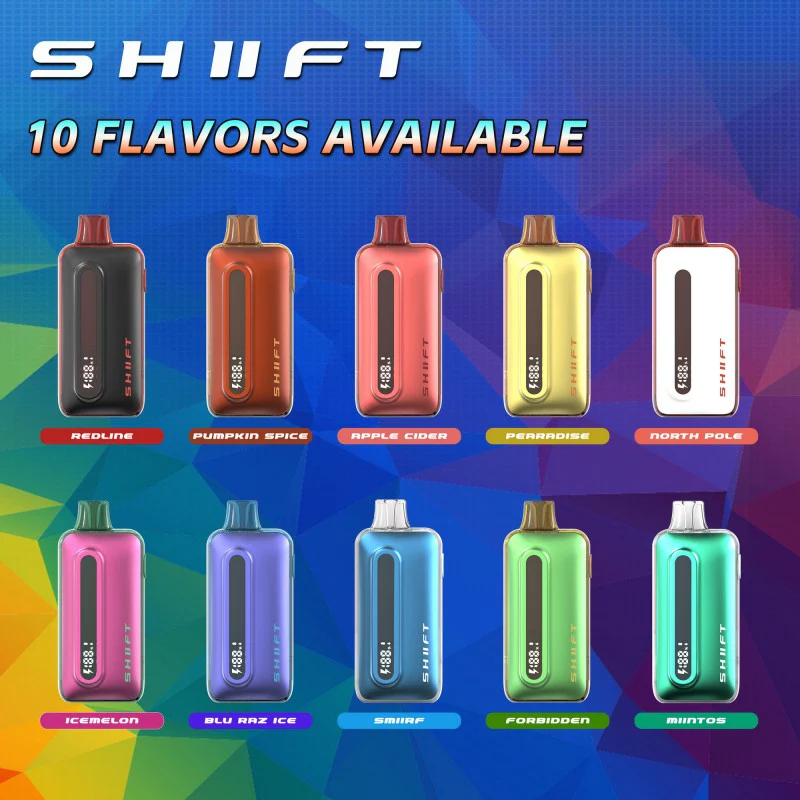 Shiift Tiirbo 9000 Puffs Disposable Vape Device - Image 14