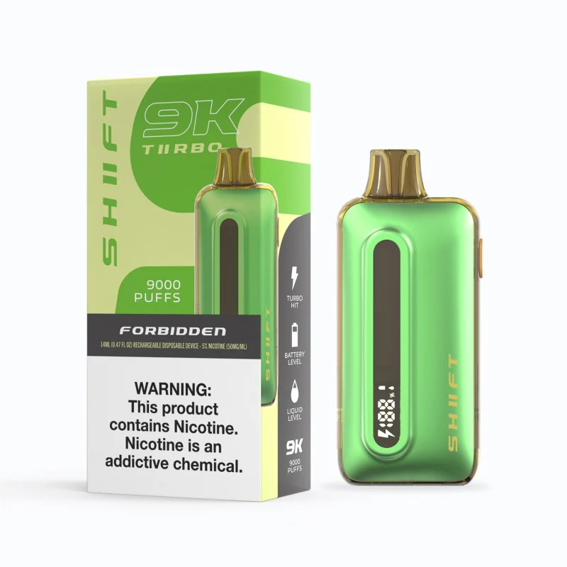 Shiift Tiirbo 9000 Puffs Disposable Vape Device - Image 4