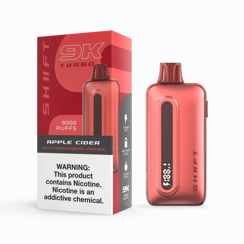 Shiift Tiirbo 9000 Puffs Disposable Vape Device - Image 9
