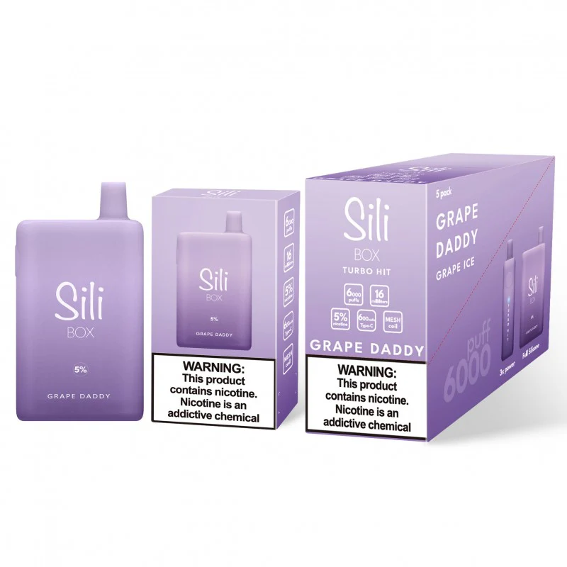 Sili Box Turbo Hit 6000 Puffs Disposable Vape Device - Image 10